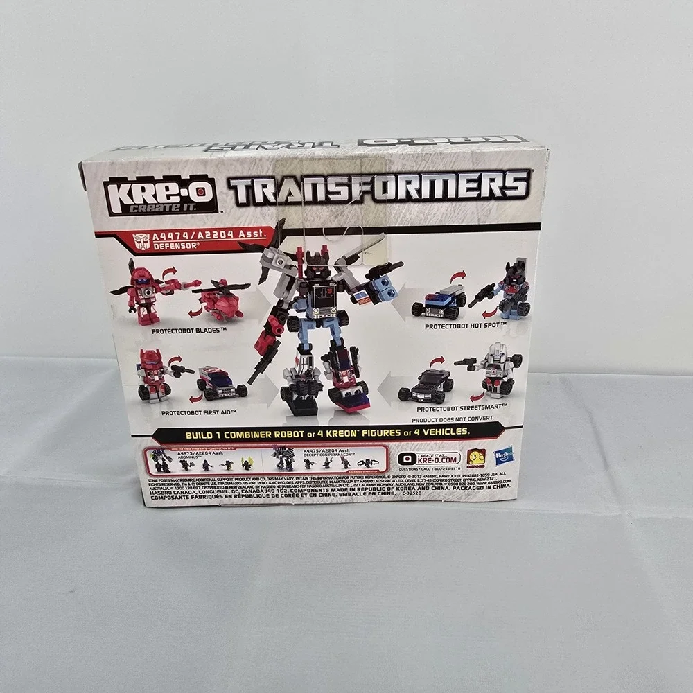 HASBRO‎ 2013 KRE-O DEFENSOR TRANSFORMERS MICRO CHANGERS COMBINERS RETIRED SEALED